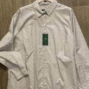Bluse lang Weiß / Grün DT714 274
