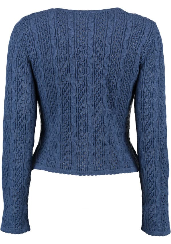 Strickjacke Blau 457007-0732 – Bild 2