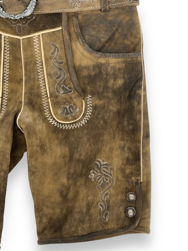 Kinderlederhose Braun 51828 – Bild 3
