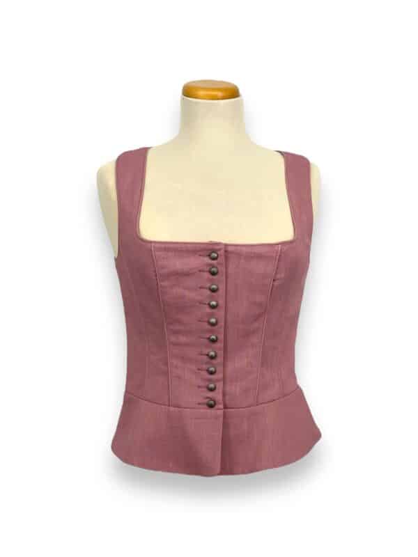 Trachtenmieder Rosa 30441