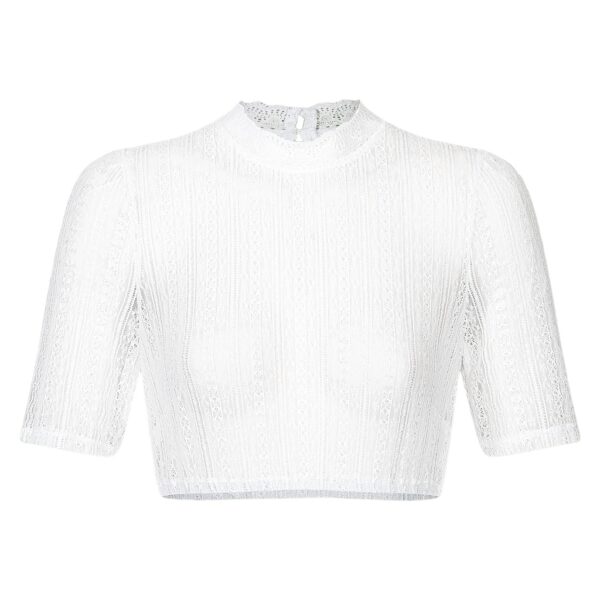 Dirndlbluse Weiß Frieda 10209SLK