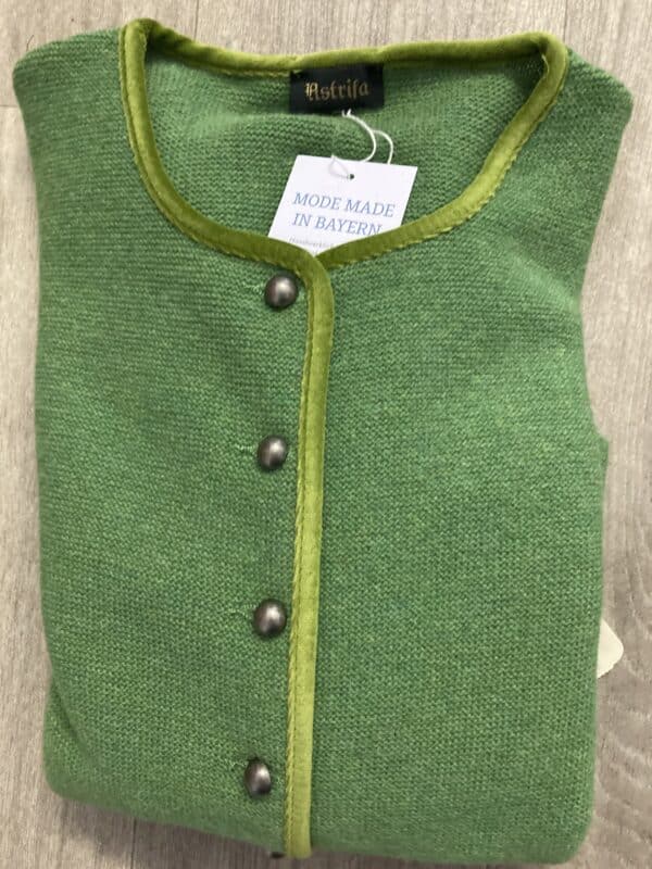 Strickjacke Grün Ruhfeld