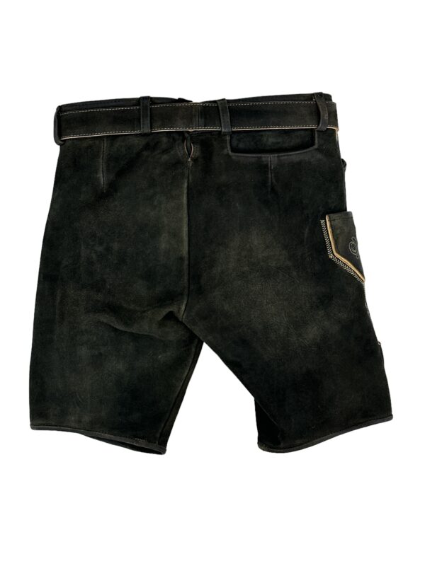 Lederhose Grau Rolli – Bild 3