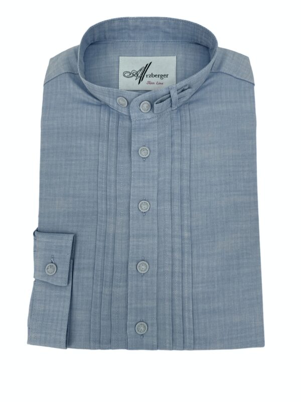 Trachtenhemd Blau 11-5784
