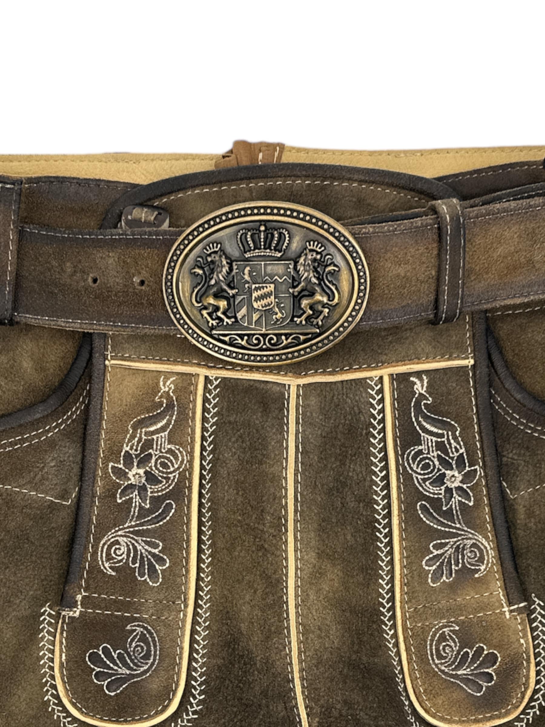 Lederhose Hellbraun Damen Gaudi Leathers Gr. 36 Produktbild-Vorschau 13