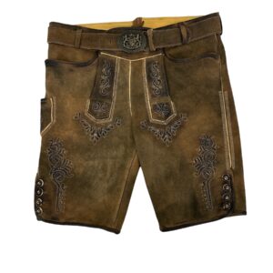 Lederhose Braun Rolli