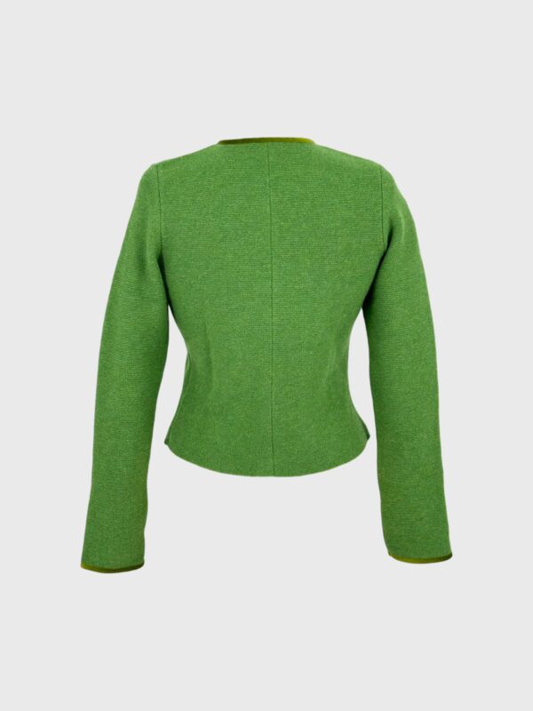 Strickjacke Grün Ruhfeld – Bild 2