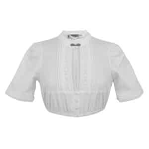 Dirndlbluse Weiß T-7626