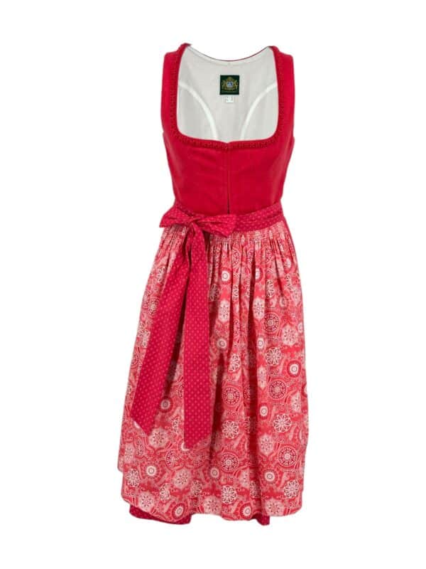 Dirndl Rot Wiessee 241 2132/70