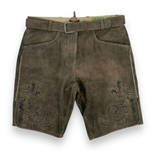 Lederhose Grau 10365