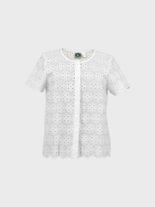 Trachtenbluse Weiß Nina 241 3100
