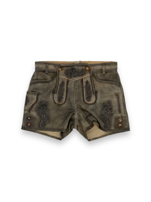 Lederhose Grau Bogensee