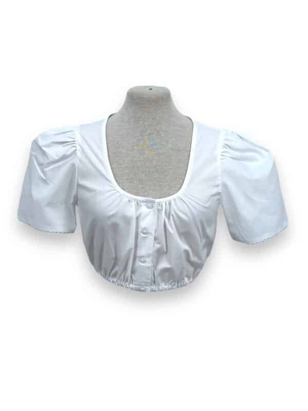 Dirndlbluse Weiß 39915