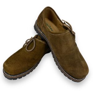 Haferlschuhe aus Velourleder