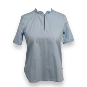 Trachtenbluse Blau DO 6082A 10110