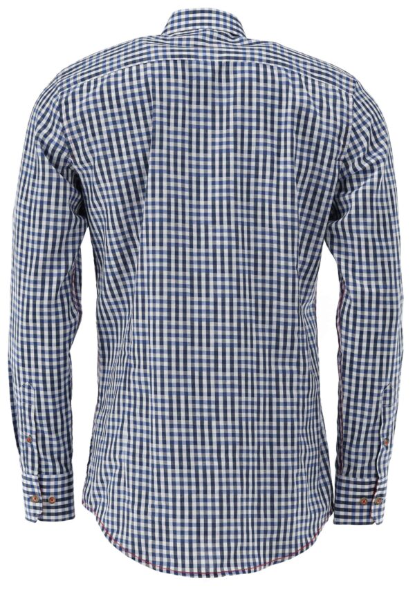 Trachtenhemd Blau 420000-3253 – Bild 2
