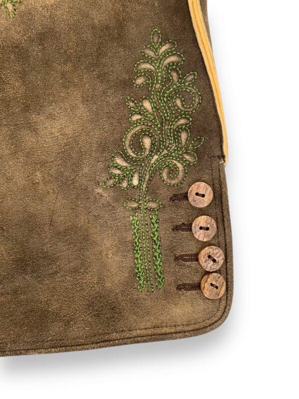 Lederhose Braun Weitenfels Urform – Bild 3