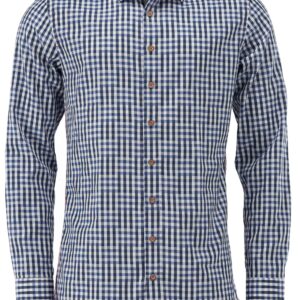Trachtenhemd Blau 420000-3253