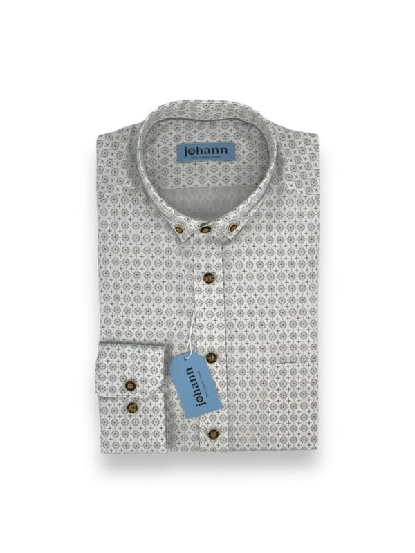 Trachtenhemd Blau 3034 10220