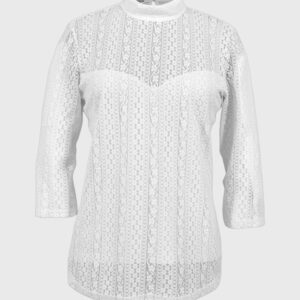 Trachtenshirt Weiß 21438