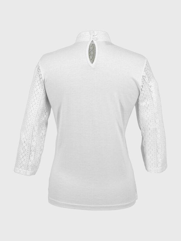 Trachtenshirt Weiß 21438 – Bild 2