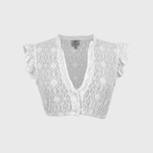Dirndlbluse Weiß 351420