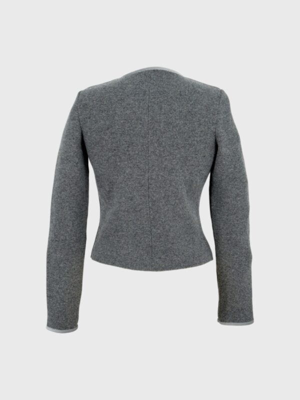Strickjacke Grau Ruhfeld – Bild 2