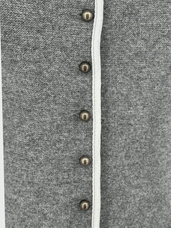 Strickjacke Grau Ruhfeld – Bild 3