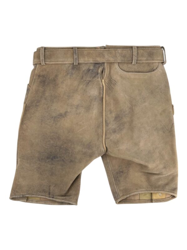 Lederhose Beige Arno – Bild 2