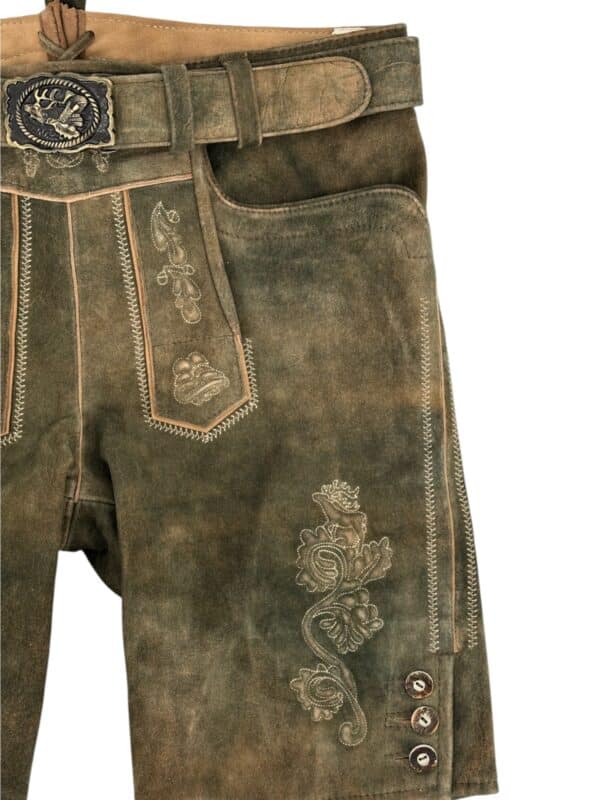 Lederhose Braun Silberberg – Bild 3