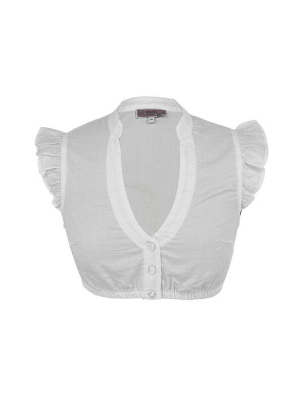 Dirndlbluse Weiß Kienberg