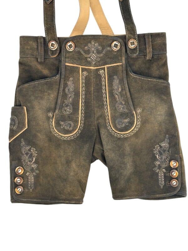 Kinderlederhose Braun Ben – Bild 4