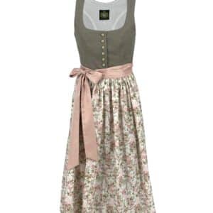 Dirndl mit Leinen in Naturtönen