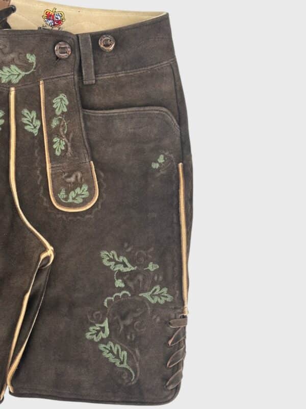 Lederhose Braun Elmau ku. Hose – Bild 3