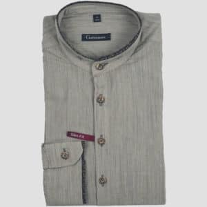 Trachtenhemd Beige 420000-4477