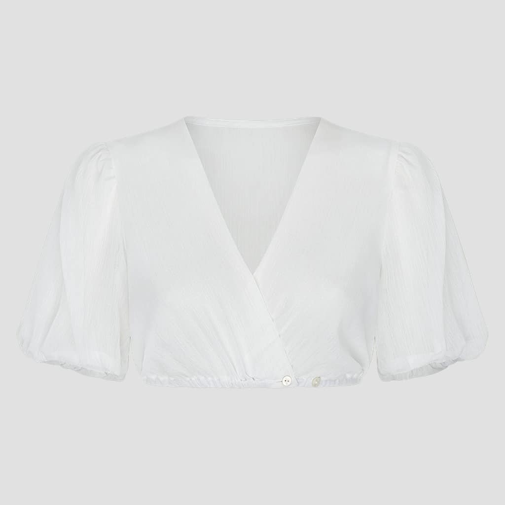 Pöllinger Leder & Tracht - Dirndlbluse Champagner 01 61154 Lana Dirndlbluse Champagner 01 61154 Lana