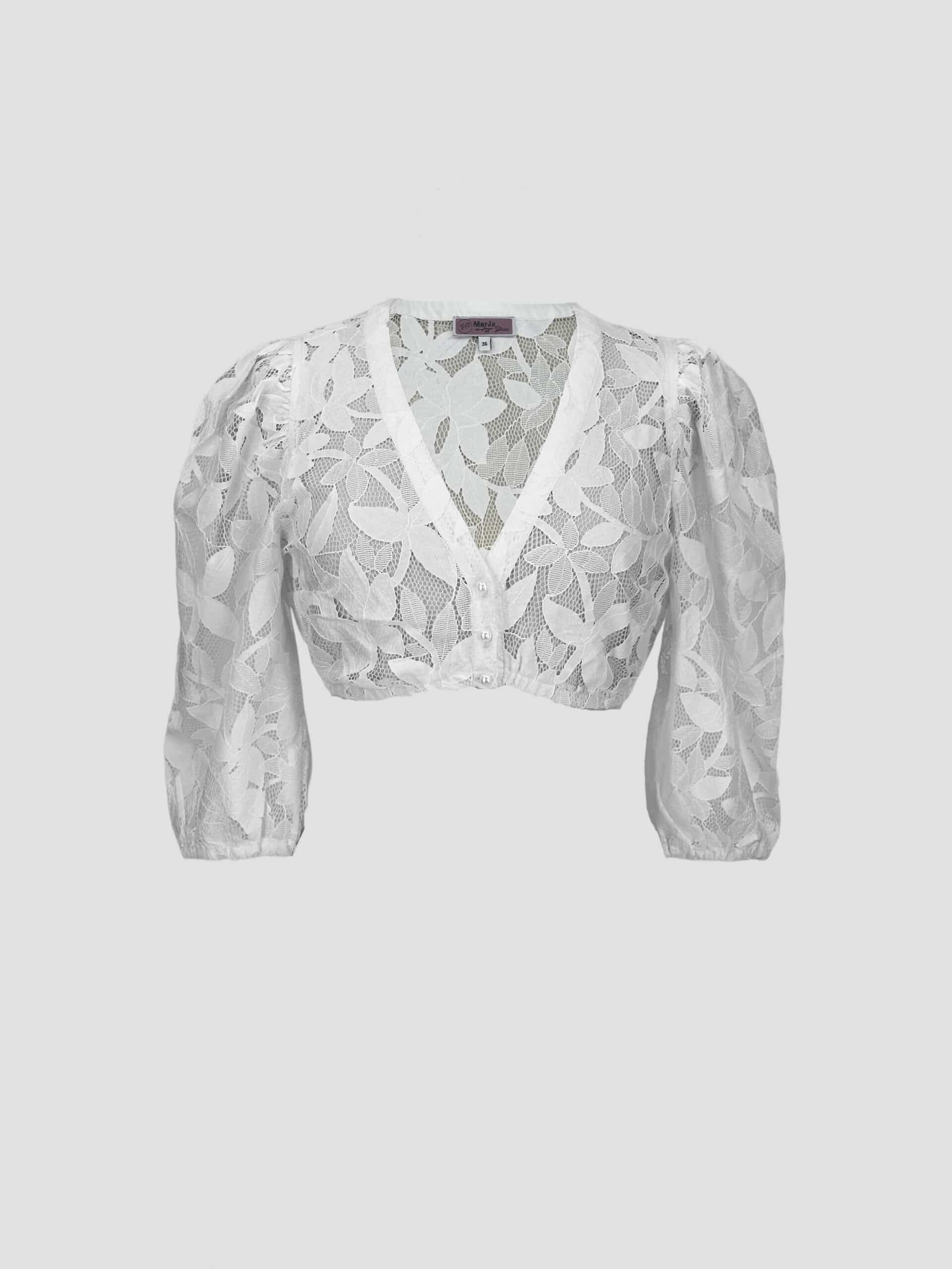 Pöllinger Leder & Tracht - Dirndlbluse Champagner Eckersdorf Dirndlbluse Champagner Eckersdorf