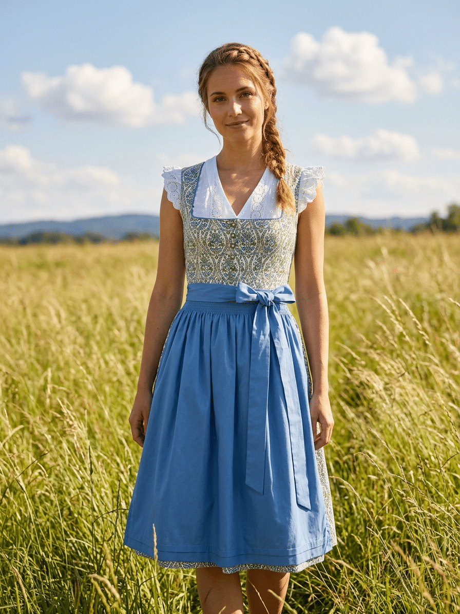 Pöllinger Leder & Tracht - Dirndlbluse Weiß 361800 Dirndlbluse Weiß 361800 – Bild 2